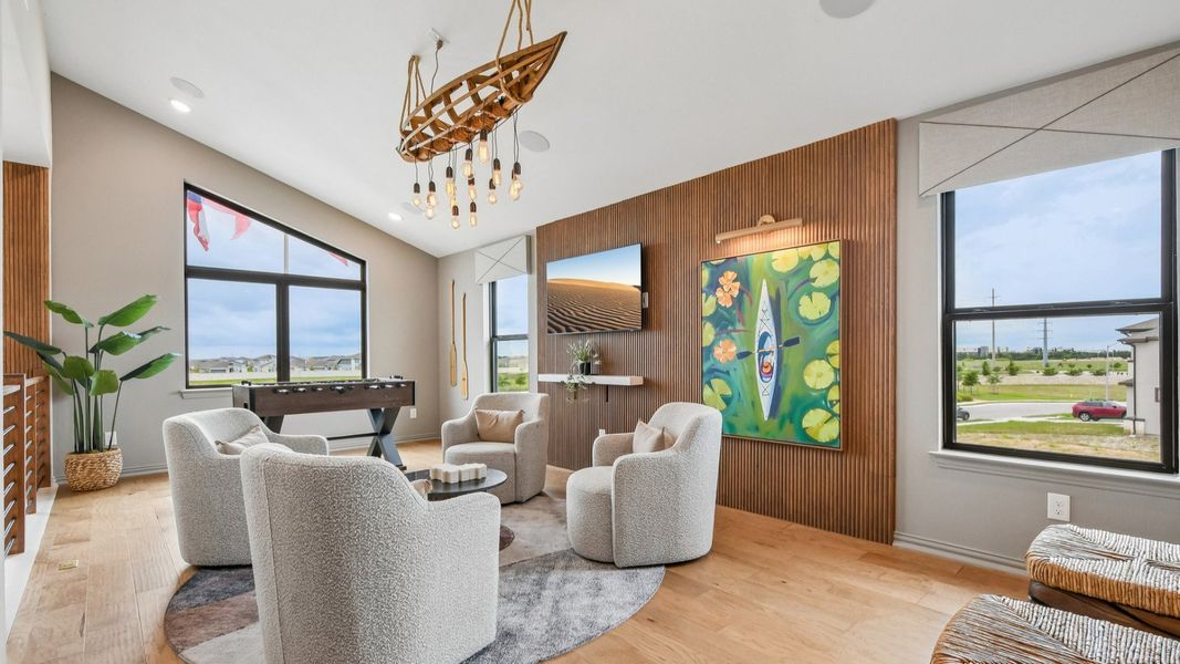Representative furnished interior of a home built from the Elm by DRB Homes in Briarwood, Elgin (Image 26). Representative furnished interior of a home built from the Elm by DRB Homes in Briarwood, Elgin (Image 26).