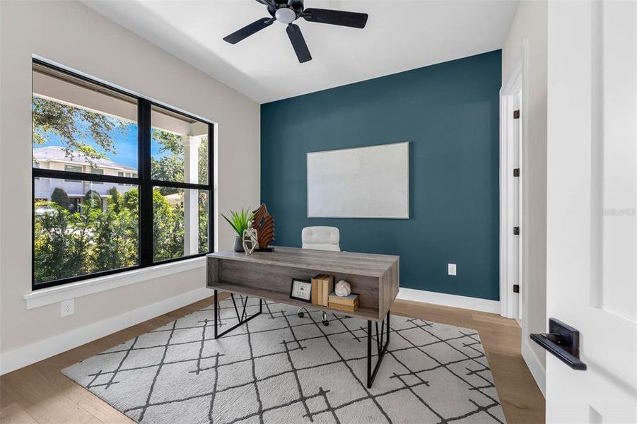Furnished interior view inside a new home in , Winter Park (Image 26).