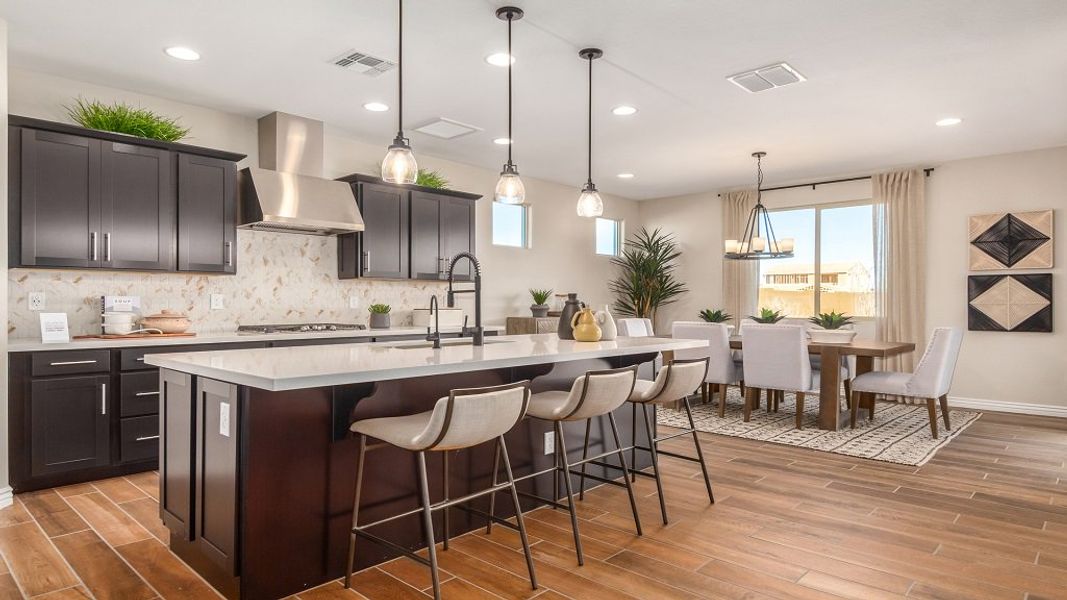 Furnished interior view inside a new home in Stonehaven, Glendale (Image 19).