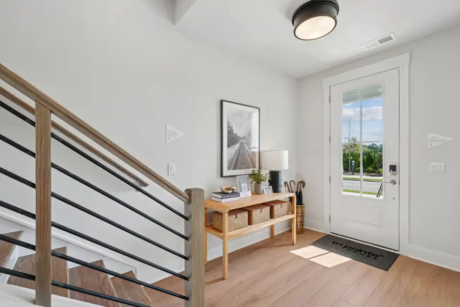 Representative furnished interior of a home built from the Ryder by Tri Pointe Homes in Twinleaf Townes, Chapel Hill (Image 6).