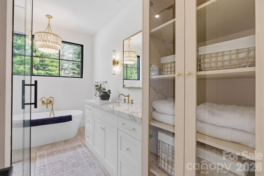 Furnished interior view inside a new home in , Mars Hill (Image 42).