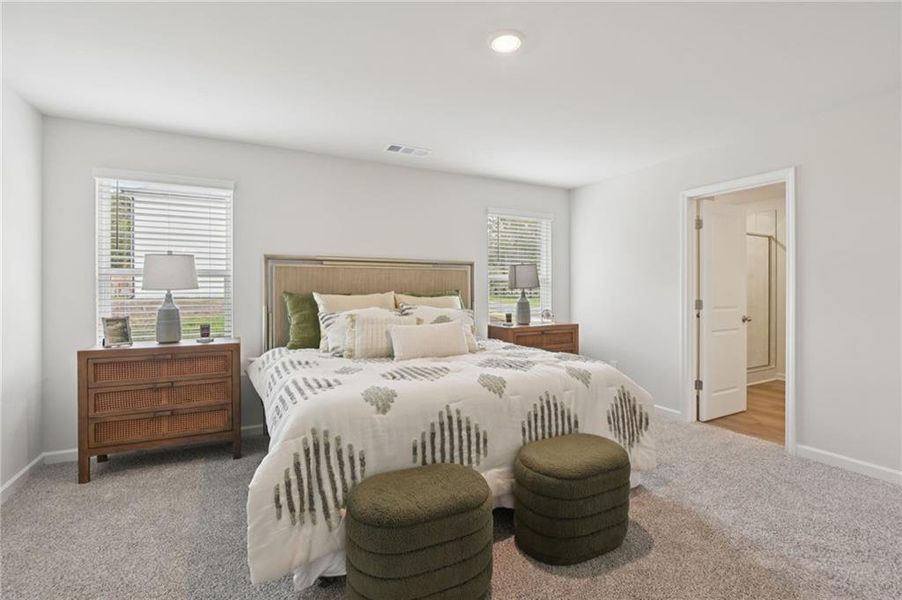 Furnished interior view inside a new home in Ivey Township, Dallas (Image 6).