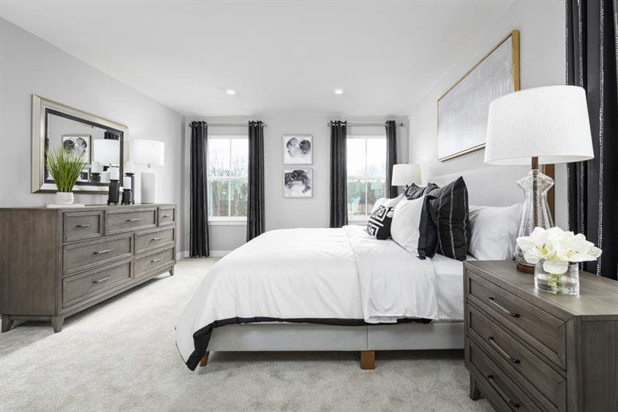 Furnished interior view inside a new home in Layton Hall, Mauldin (Image 10). Furnished interior view inside a new home in Layton Hall, Mauldin (Image 10).