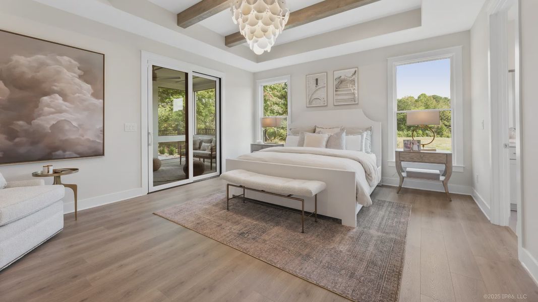 Representative furnished interior of a home built from the Provenance by Epcon Communities in The Courtyards by The Manor, Alpharetta (Image 16).