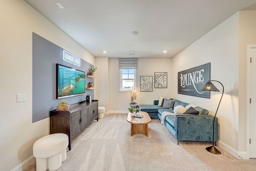 Furnished interior view inside a new home in Nichols Farm, Dacula (Image 23).