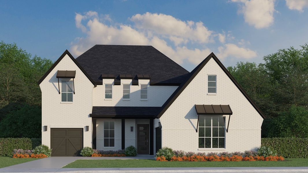 Plan 1647 Elevation D Plan 1647 Elevation D