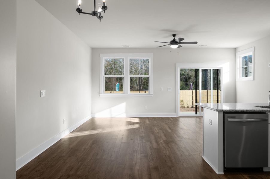 Photo is of a similar home