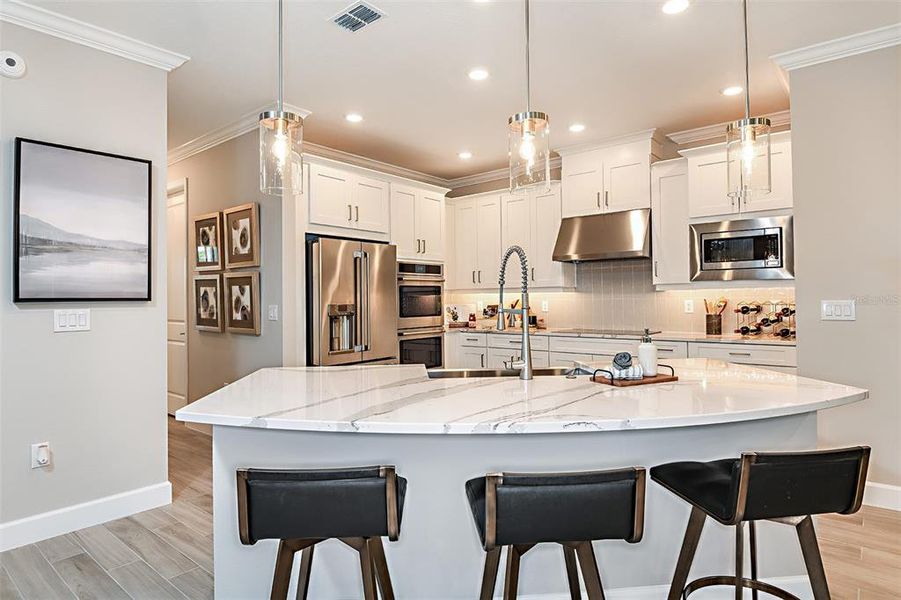 Furnished interior view inside a new home in Ardisia Park, New Smyrna Beach (Image 16).