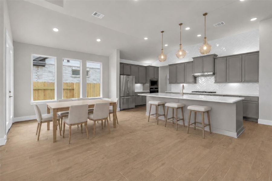 Furnished interior view inside a new home in Midline, Webster (Image 10).