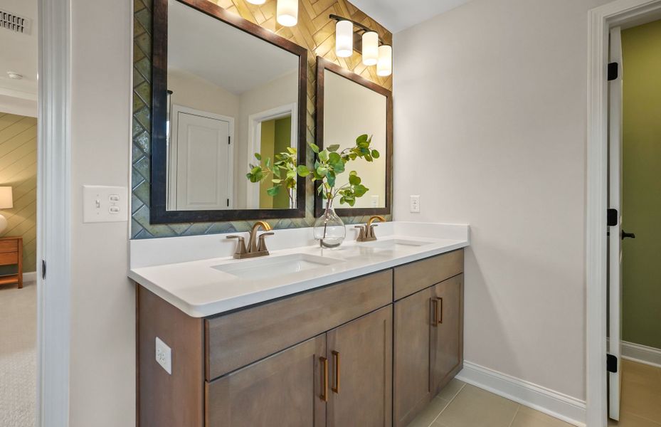 Furnished interior view inside a new home in Forest Creek, Waxhaw (Image 39). Furnished interior view inside a new home in Forest Creek, Waxhaw (Image 39).