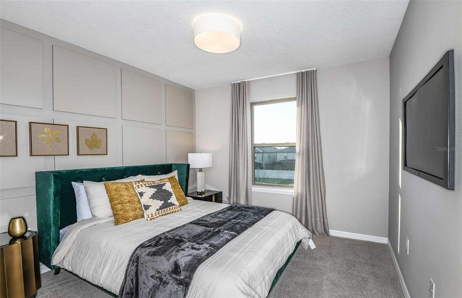 Furnished interior view inside a new home in Windsor Cay Resort, Clermont (Image 11).