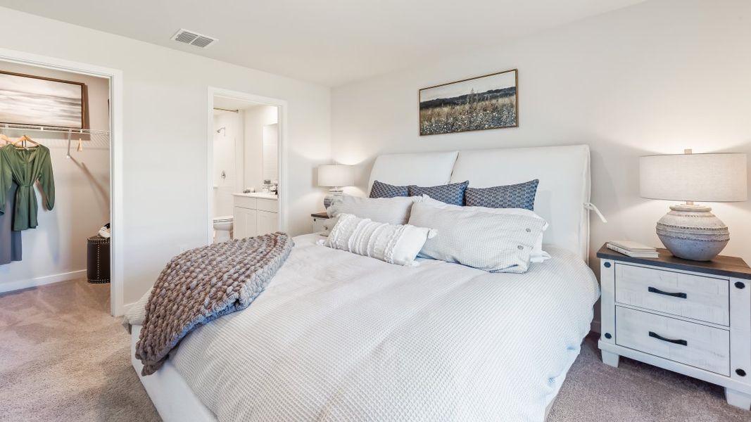Representative furnished interior of a home built from the ARCHER II by D.R. Horton in Cove at West Port - Express, Port Charlotte (Image 14).