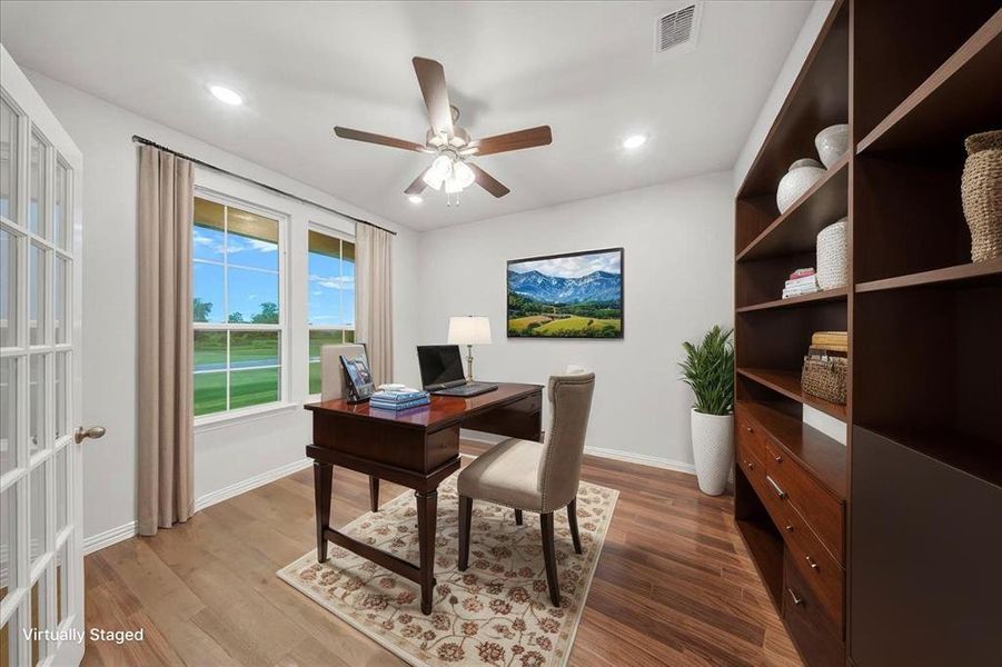Furnished interior view inside a new home in Oak Valley, Oak Ridge (Image 8). Furnished interior view inside a new home in Oak Valley, Oak Ridge (Image 8).