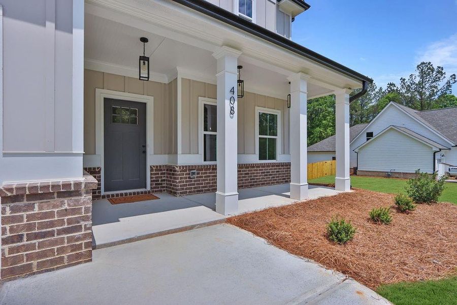 Exterior details and patio area of a home in , Covington (Image 3).
