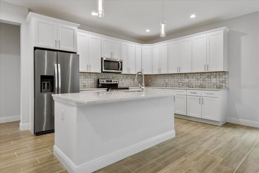 Furnished interior view inside a new home in , Deland (Image 6).