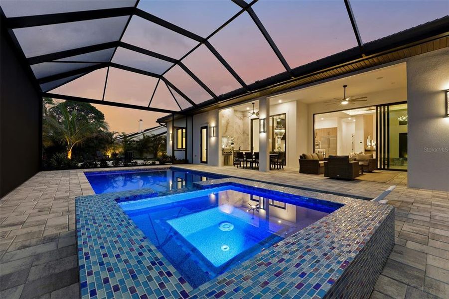Exterior details and patio area of a home in , Sarasota (Image 39).