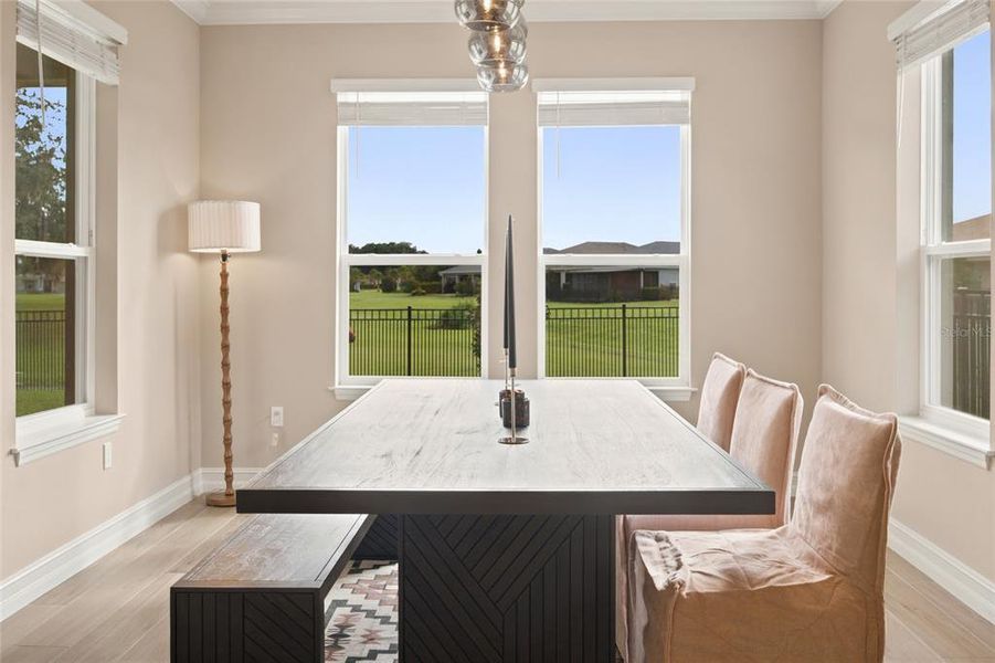 Furnished interior view inside a new home in Ocala Preserve, Ocala (Image 8).