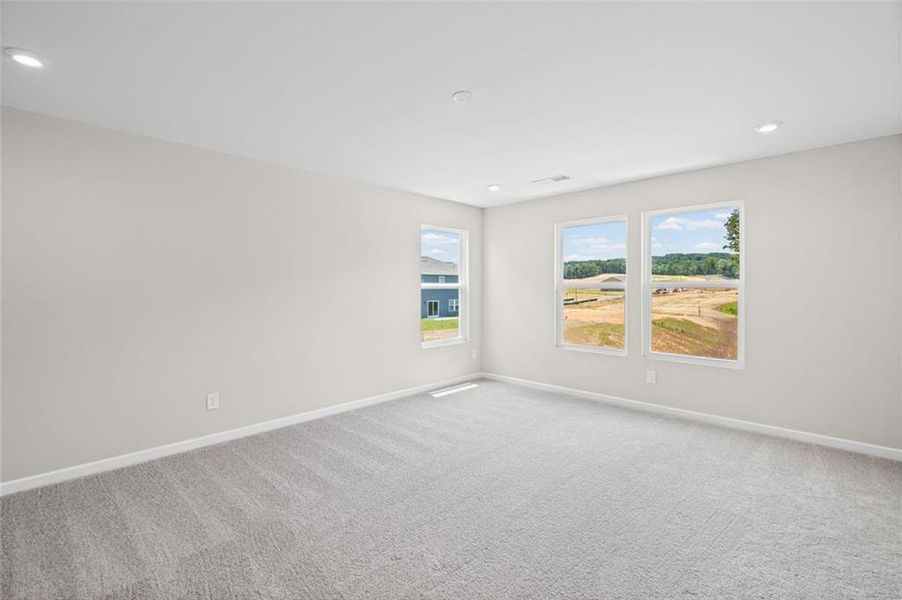 Spacious, unfurnished interior of a new home in Three Rivers, Rome (Image 29). Spacious, unfurnished interior of a new home in Three Rivers, Rome (Image 29).
