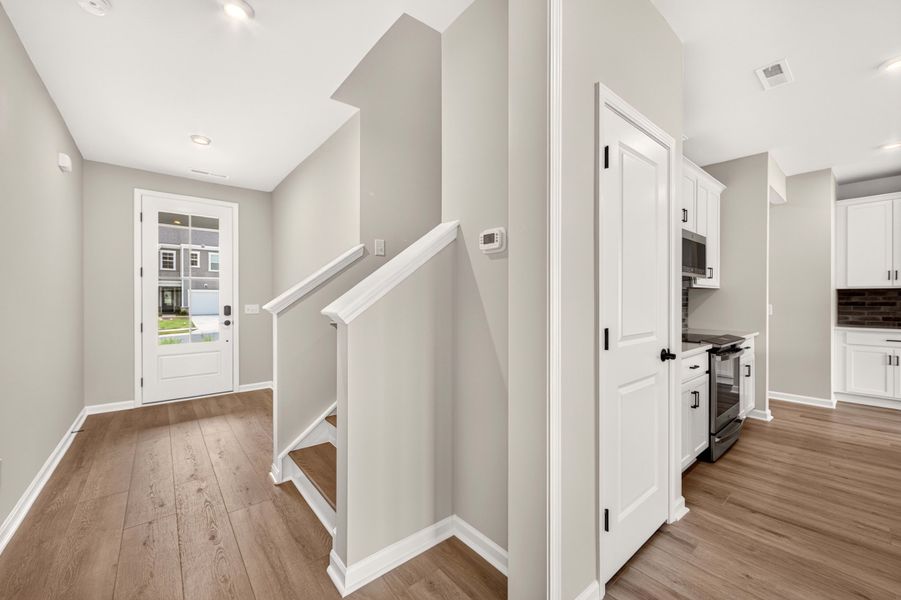 Spacious, unfurnished interior of a new home in Millstone, Cramerton (Image 11). Spacious, unfurnished interior of a new home in Millstone, Cramerton (Image 11).