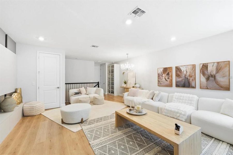 Furnished interior view inside a new home in Bella Collina, Montverde (Image 16).