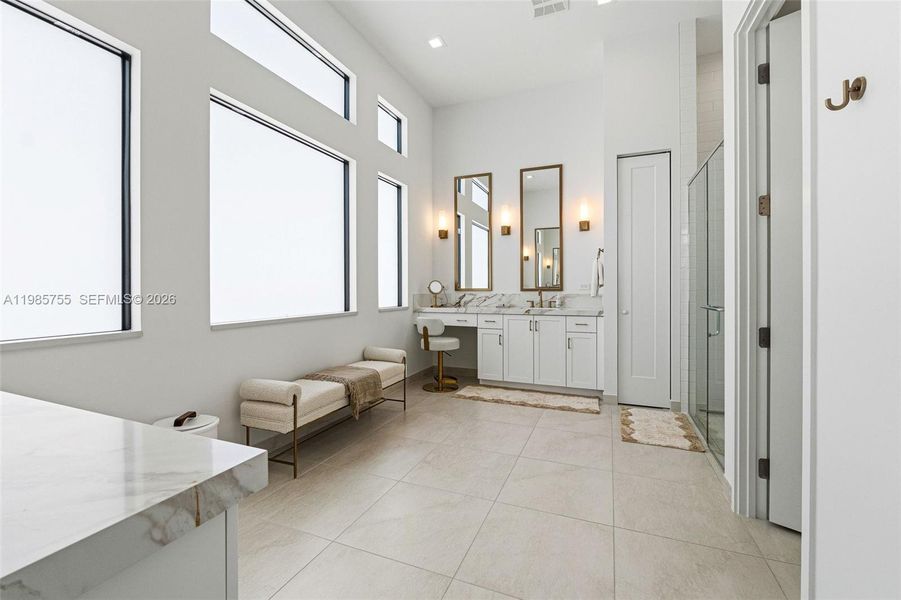 Furnished interior view inside a new home in , Boca Raton (Image 7).