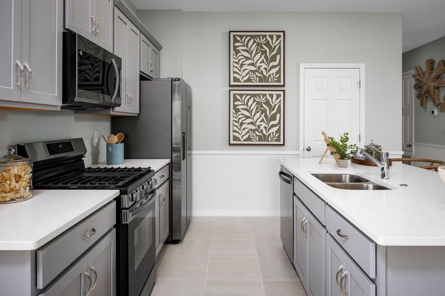 Representative furnished interior of a home built from the Luna by Landsea Homes in Marion Ridge, Haines City (Image 5).