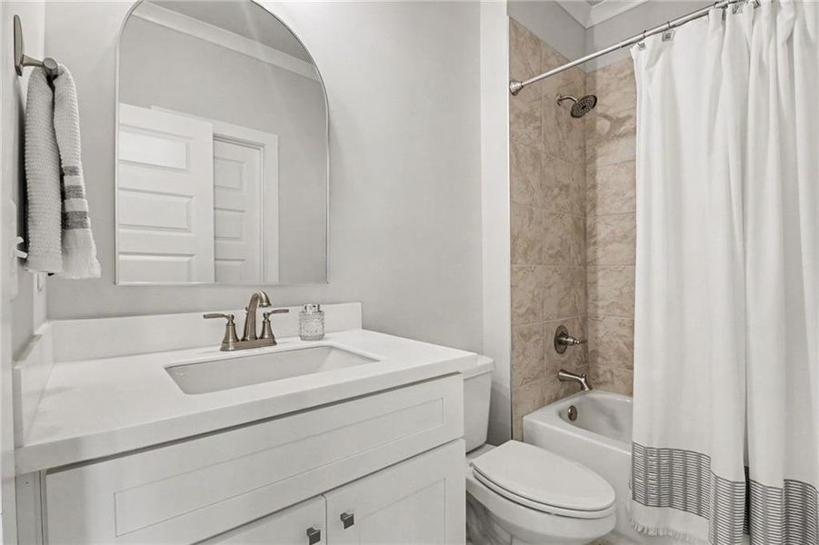 Furnished interior view inside a new home in , Marietta (Image 8).