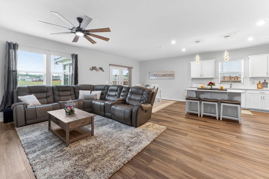 Furnished interior view inside a new home in Bradford Pointe, Summerville (Image 15).
