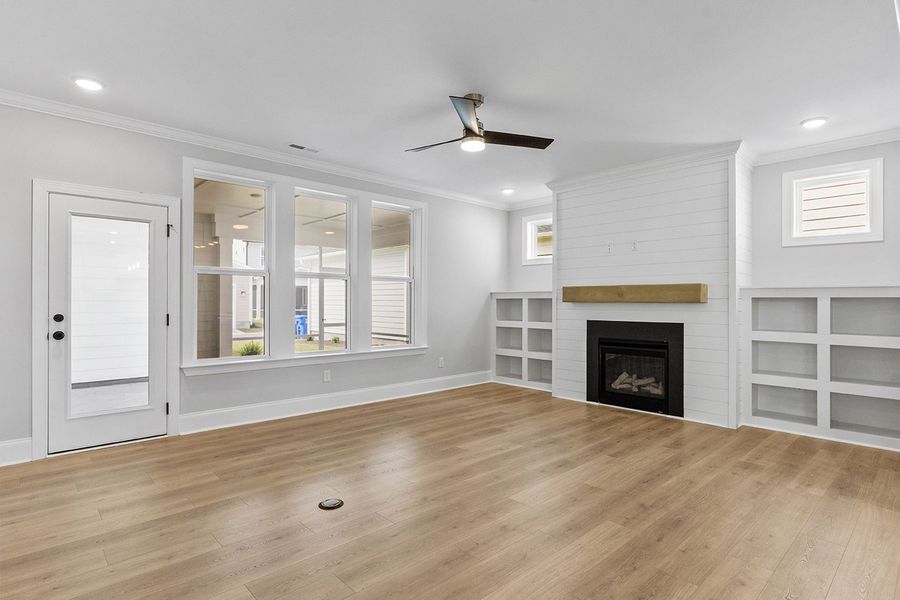 Representative furnished interior of a home built from the The Wisteria by RobuckHomes in East & Mason, Wilmington (Image 44).