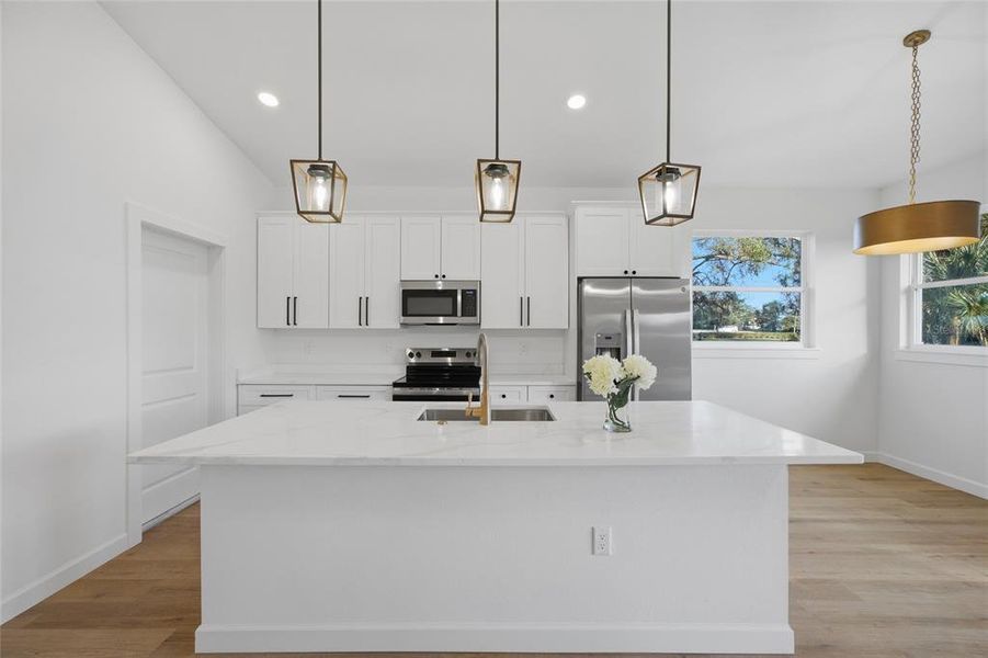 Furnished interior view inside a new home in , Plant City (Image 6). Furnished interior view inside a new home in , Plant City (Image 6).