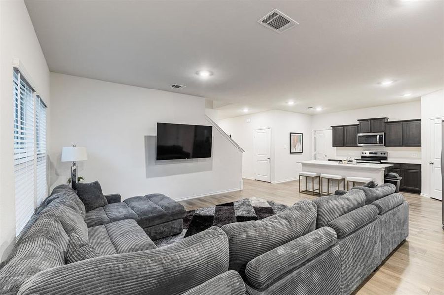 Furnished interior view inside a new home in , Providence Village (Image 12).