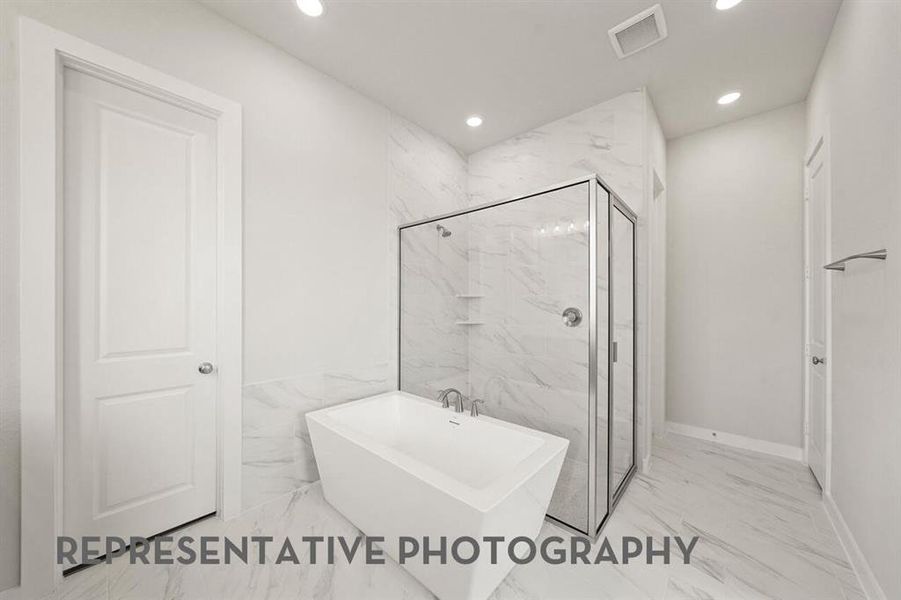 Furnished interior view inside a new home in Goodland, Midlothian (Image 4).