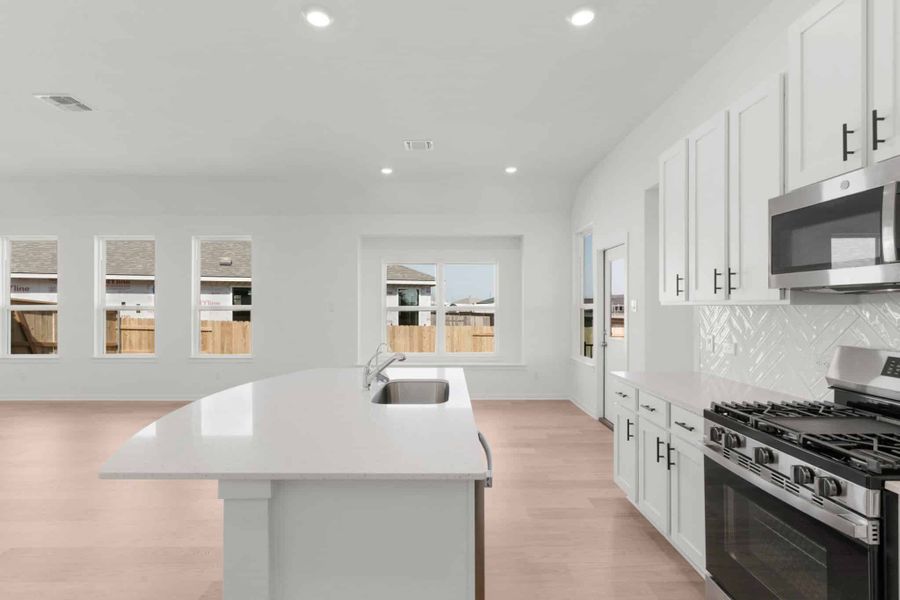 Furnished interior view inside a new home in Briarwood, Elgin (Image 7).