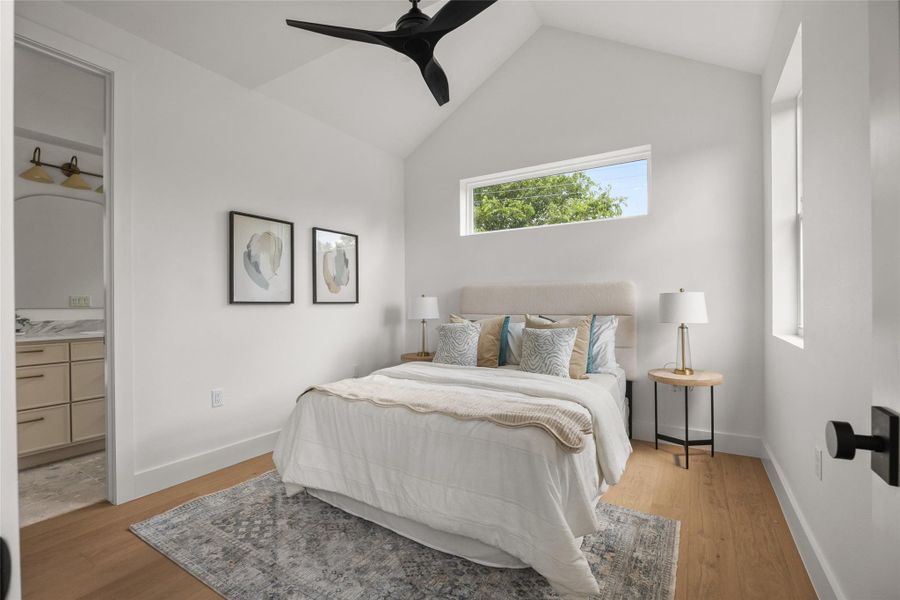 Furnished interior view inside a new home in , Austin (Image 15).