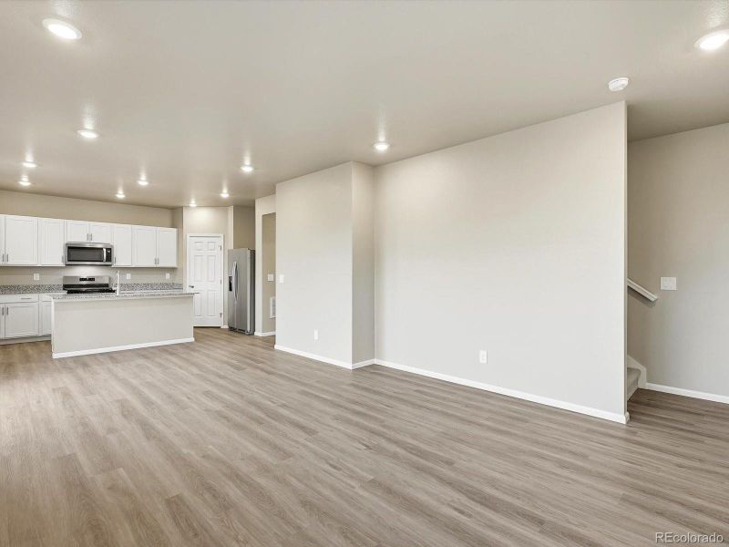 Spacious, unfurnished interior of a new home in Revere at Johnstown, Johnstown (Image 27). Spacious, unfurnished interior of a new home in Revere at Johnstown, Johnstown (Image 27).