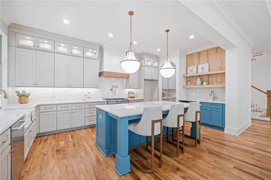 Furnished interior view inside a new home in , Holly Springs (Image 30). Furnished interior view inside a new home in , Holly Springs (Image 30).