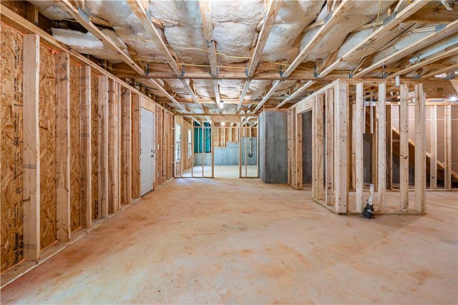 In-progress construction of a new home in , Newnan, GA (Image 51).