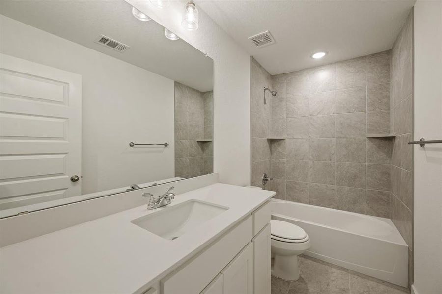Furnished interior view inside a new home in Gatlin Ranch, Springtown (Image 9). Furnished interior view inside a new home in Gatlin Ranch, Springtown (Image 9).