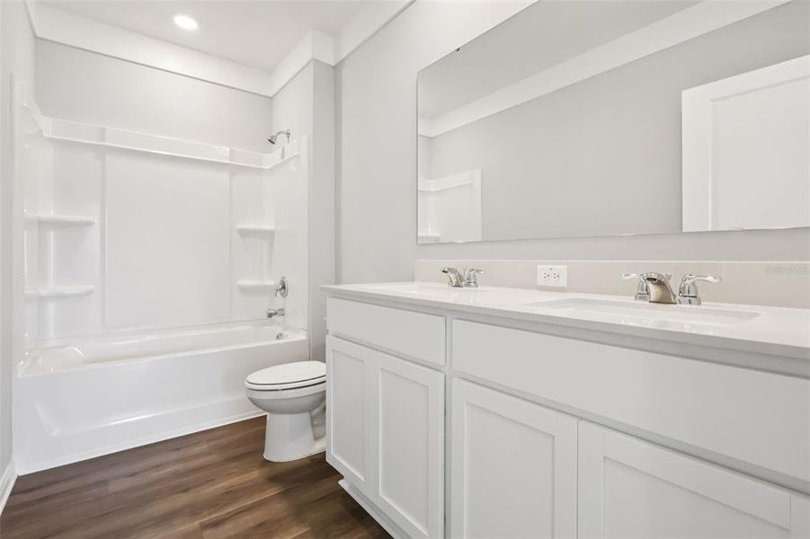 Furnished interior view inside a new home in , Haines City (Image 14).