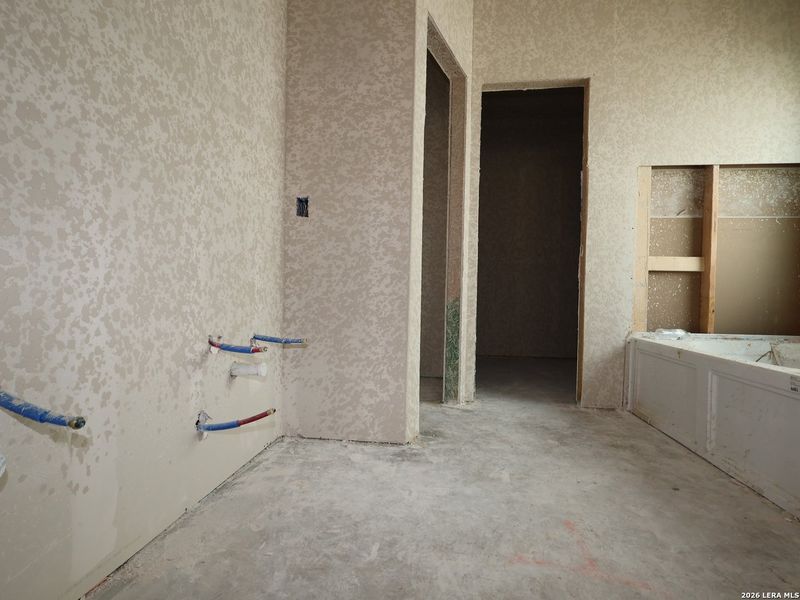 In-progress construction of a new home in Mesquite Ridge, San Antonio, TX (Image 34). In-progress construction of a new home in Mesquite Ridge, San Antonio, TX (Image 34).