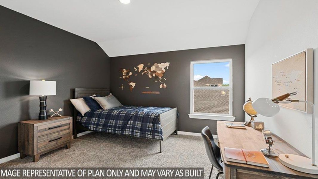 Furnished interior view inside a new home in Silverthorne, Conroe (Image 8).