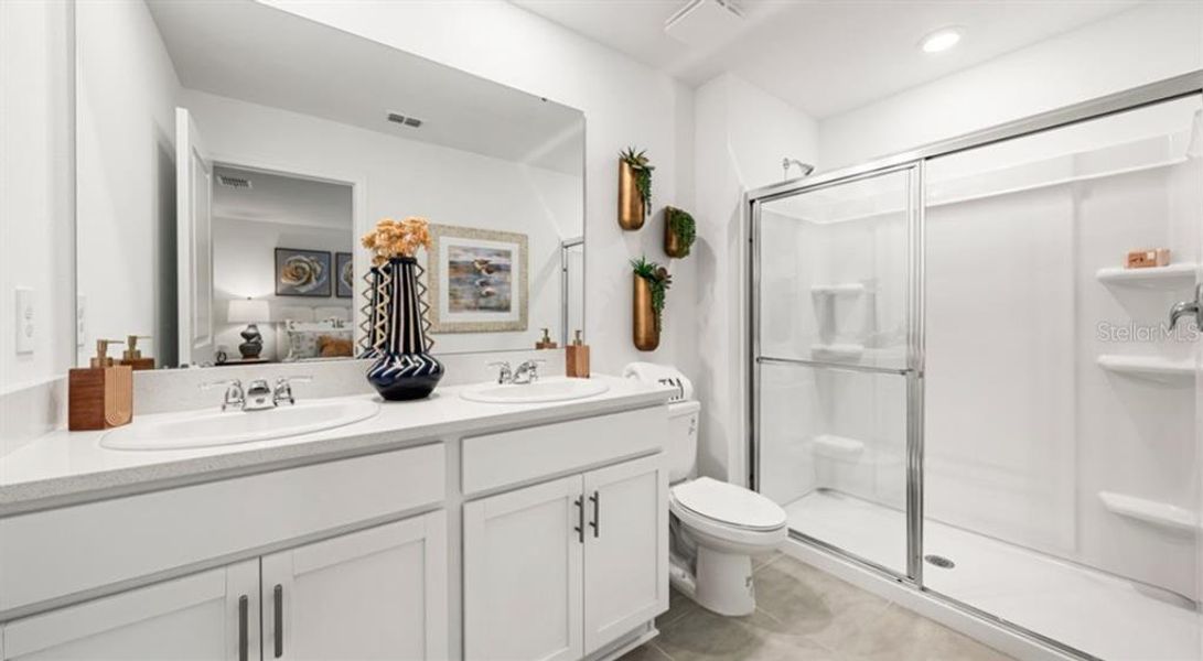 Furnished interior view inside a new home in Firethorn, Parrish (Image 3).