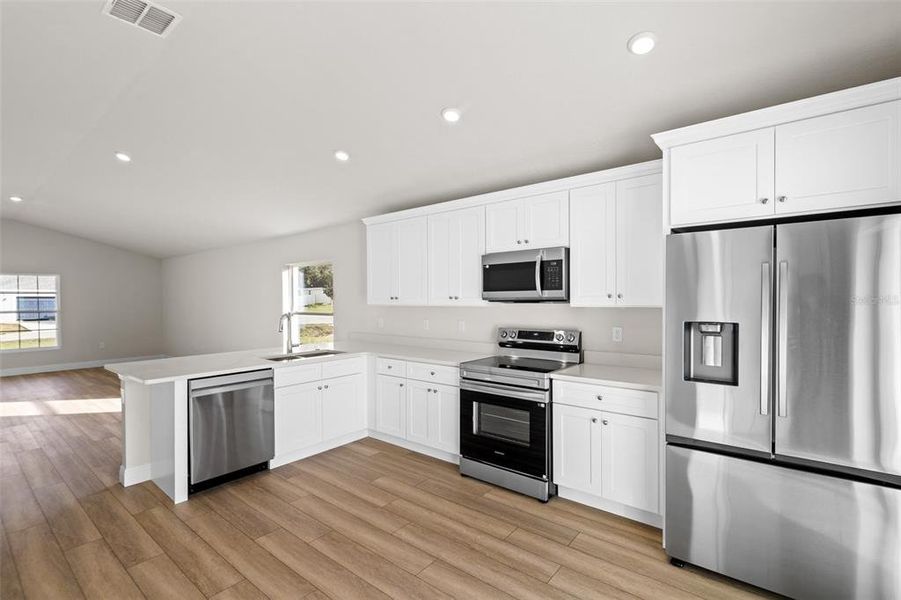 Furnished interior view inside a new home in SummerCrest, Ocala (Image 7).
