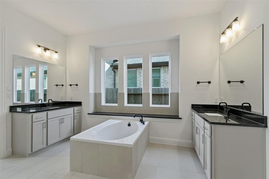 Furnished interior view inside a new home in Brookewater, Rosenberg (Image 16).