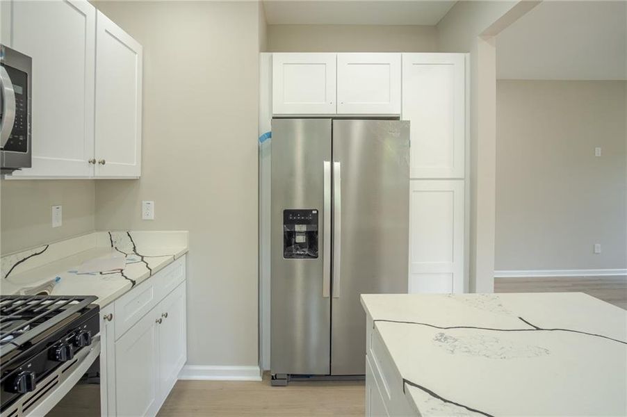 Furnished interior view inside a new home in , Stockbridge (Image 12).