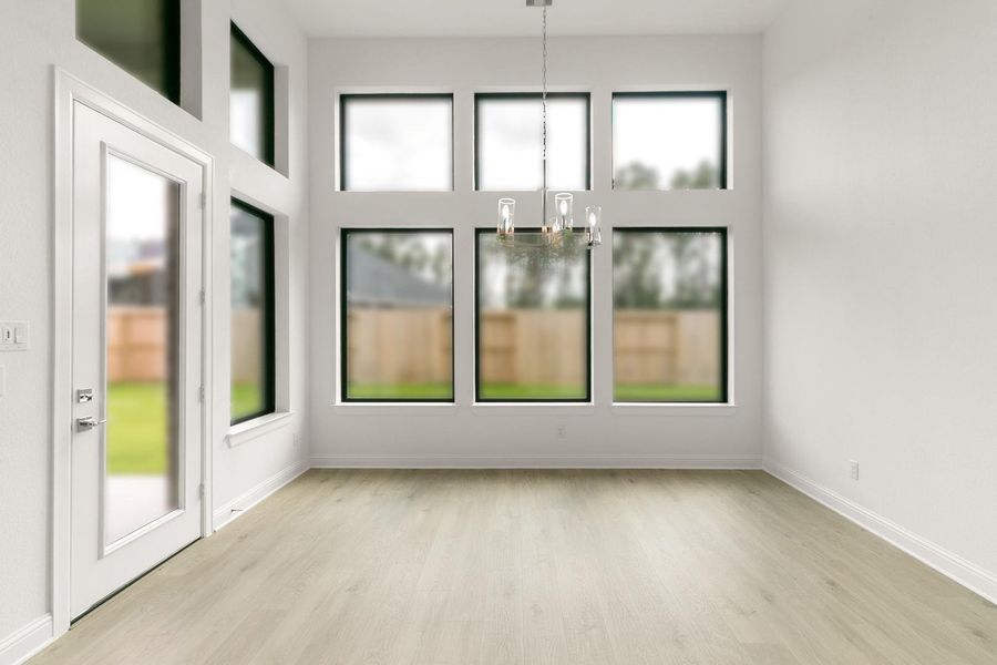 Spacious, unfurnished interior of a new home in The Highlands - 65', Porter (Image 23). Spacious, unfurnished interior of a new home in The Highlands - 65', Porter (Image 23).