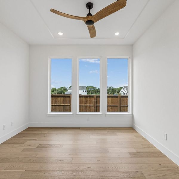 Spacious, unfurnished interior of a new home in The Parks at Wilson Creek, Celina (Image 59).