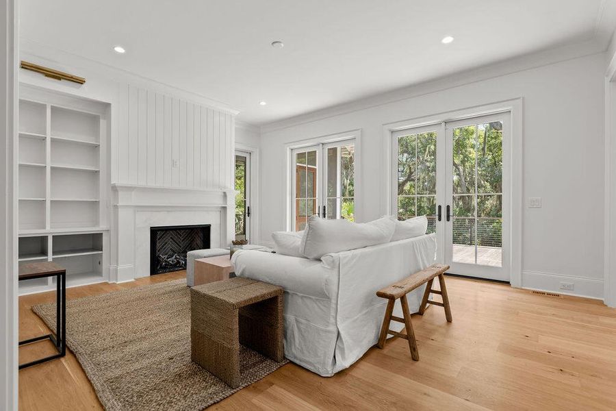 Furnished interior view inside a new home in , Seabrook Island (Image 7).