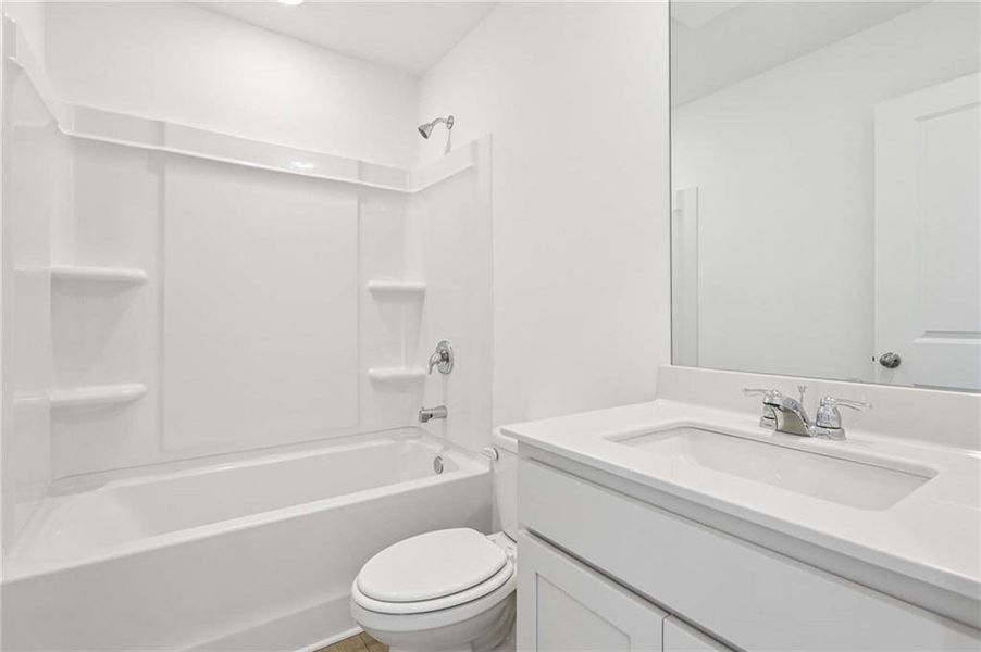 Furnished interior view inside a new home in Leydenview, Mableton (Image 9).