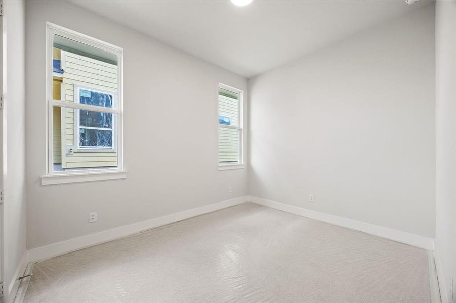 Spacious, unfurnished interior of a new home in The Heights at Uptown Celina, Celina (Image 16). Spacious, unfurnished interior of a new home in The Heights at Uptown Celina, Celina (Image 16).